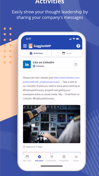 GaggleAMP - Social. Advocacy. Screenshot 1 - AppWisp.com GaggleAMP - Social. Advocacy. Screenshot 1 - AppWisp.com
