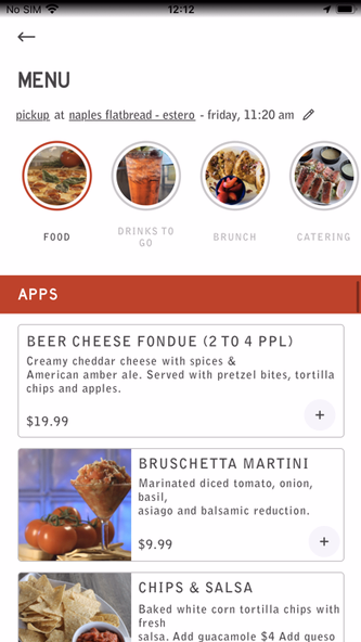 Naples Flatbread Kitchen & Bar Screenshot 3 - AppWisp.com Naples Flatbread Kitchen & Bar Screenshot 3 - AppWisp.com