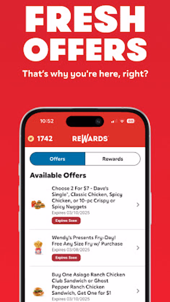 Wendy’s Screenshot 3 - AppWisp.com Wendy’s Screenshot 3 - AppWisp.com