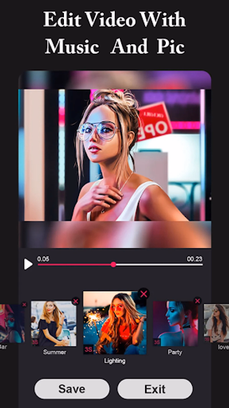 Photo Video Maker with Music Screenshot 1 - AppWisp.com Photo Video Maker with Music Screenshot 1 - AppWisp.com