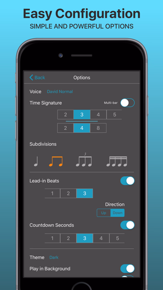 SpeakBeat Metronome - 1 2 3 4 Screenshot 3 - AppWisp.com SpeakBeat Metronome - 1 2 3 4 Screenshot 3 - AppWisp.com