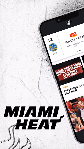 Miami HEAT Mobile Screenshot 1 - AppWisp.com Miami HEAT Mobile Screenshot 1 - AppWisp.com