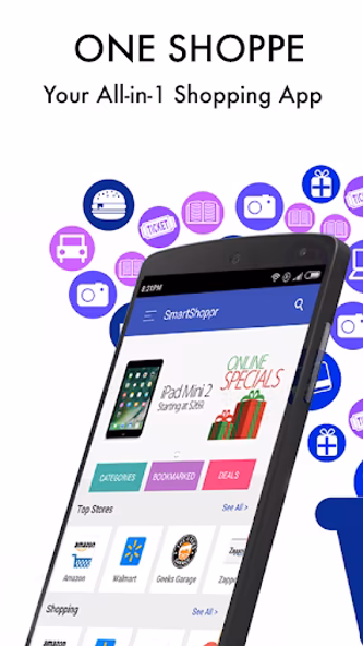 SmartShoppr: All Shopping Apps Screenshot 1 - AppWisp.com SmartShoppr: All Shopping Apps Screenshot 1 - AppWisp.com