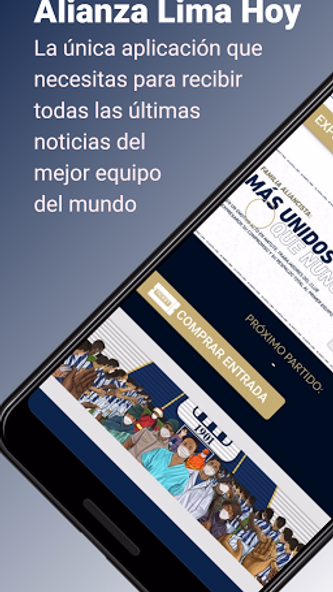 Alianza Lima Hoy Screenshot 1 - AppWisp.com Alianza Lima Hoy Screenshot 1 - AppWisp.com