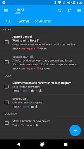Nine - Email & Calendar Screenshot 3 - AppWisp.com Nine - Email & Calendar Screenshot 3 - AppWisp.com