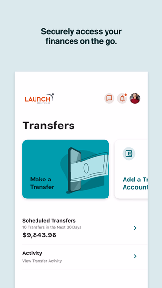 Launch Credit Union Screenshot 2 - AppWisp.com Launch Credit Union Screenshot 2 - AppWisp.com