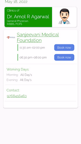 Dr. Amol Agarwal Screenshot 3 - AppWisp.com Dr. Amol Agarwal Screenshot 3 - AppWisp.com