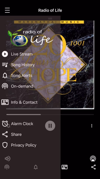 Radio of Life Screenshot 2 - AppWisp.com Radio of Life Screenshot 2 - AppWisp.com