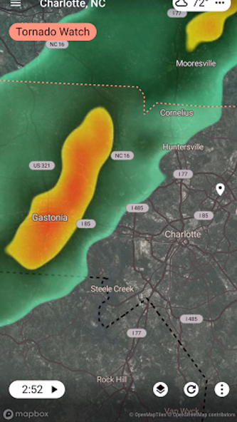 RadarX: Weather Radar/Forecast Screenshot 2 - AppWisp.com RadarX: Weather Radar/Forecast Screenshot 2 - AppWisp.com