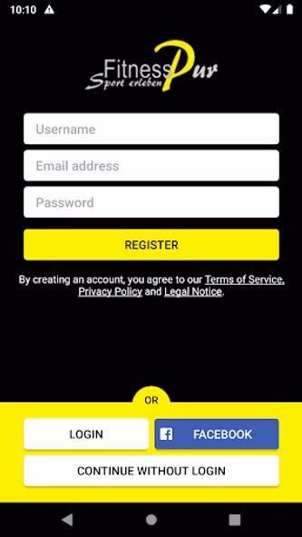 Fitness Pur Screenshot 1 - AppWisp.com Fitness Pur Screenshot 1 - AppWisp.com