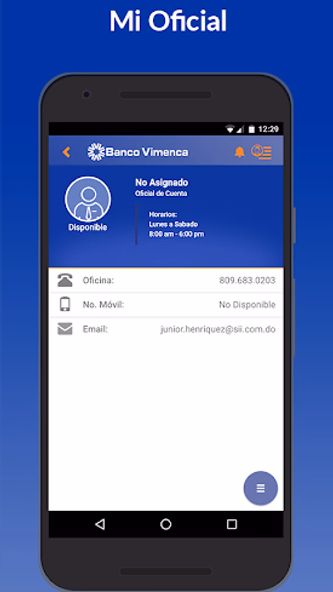 Banco Vimenca Móvil Screenshot 4 - AppWisp.com