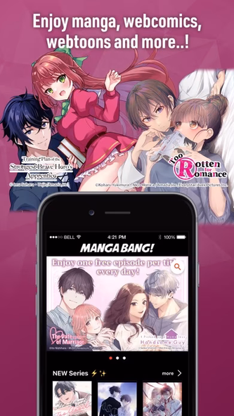 MANGA BANG! manga & webcomic Screenshot 3 - AppWisp.com MANGA BANG! manga & webcomic Screenshot 3 - AppWisp.com