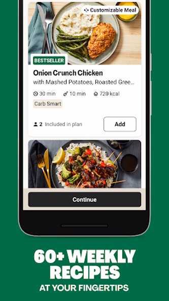 HelloFresh: Meal Kit Delivery Screenshot 3 - AppWisp.com HelloFresh: Meal Kit Delivery Screenshot 3 - AppWisp.com