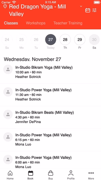 Red Dragon Yoga Screenshot 2 - AppWisp.com Red Dragon Yoga Screenshot 2 - AppWisp.com