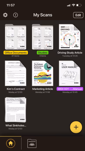 My Scans, best PDF Scanner App Screenshot 2 - AppWisp.com My Scans, best PDF Scanner App Screenshot 2 - AppWisp.com