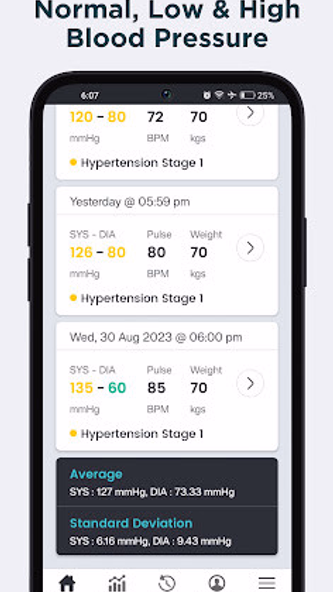 Blood Pressure App - SmartBP Screenshot 4 - AppWisp.com Blood Pressure App - SmartBP Screenshot 4 - AppWisp.com