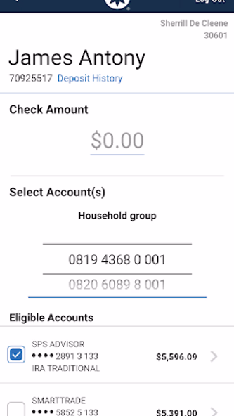 Ameriprise Advisor Deposit Screenshot 2 - AppWisp.com Ameriprise Advisor Deposit Screenshot 2 - AppWisp.com