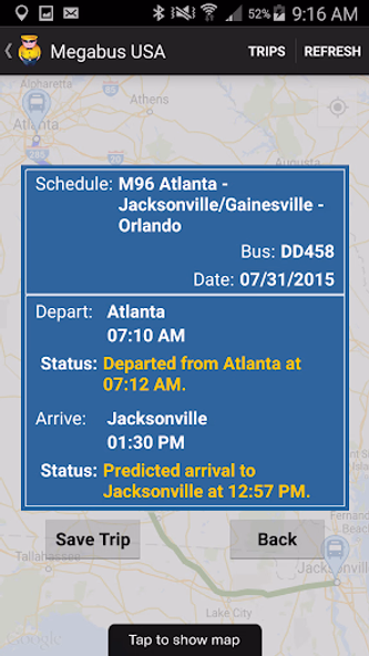Megabus USA Screenshot 3 - AppWisp.com Megabus USA Screenshot 3 - AppWisp.com