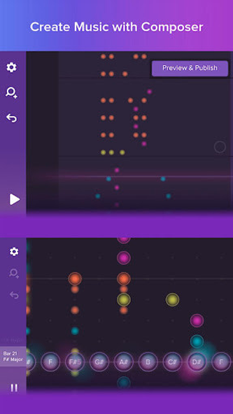 Magic Piano by Smule Screenshot 3 - AppWisp.com Magic Piano by Smule Screenshot 3 - AppWisp.com
