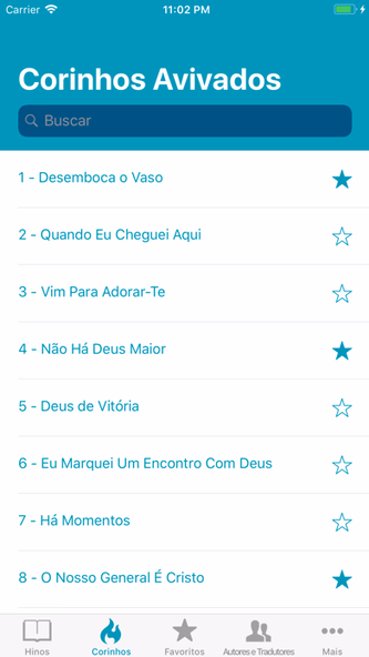 Harpa Cristã + Screenshot 4 - AppWisp.com Harpa Cristã + Screenshot 4 - AppWisp.com