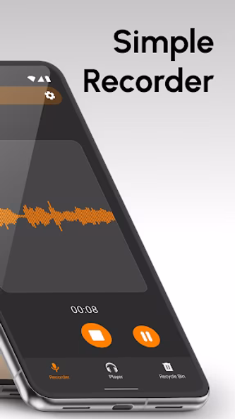 Simple Voice Recorder Screenshot 2 - AppWisp.com Simple Voice Recorder Screenshot 2 - AppWisp.com