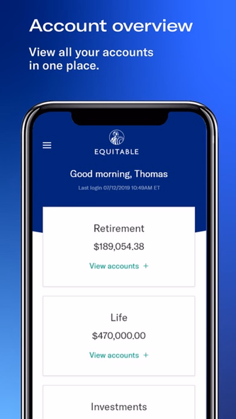 Equitable Mobile App Screenshot 3 - AppWisp.com Equitable Mobile App Screenshot 3 - AppWisp.com