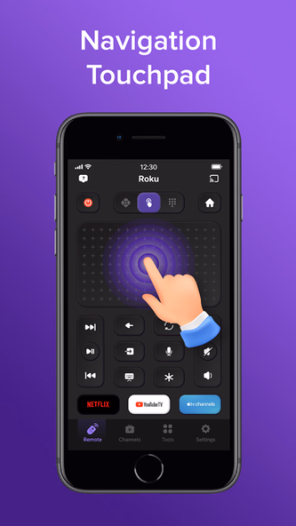 Remote for Roku TV & Smart TV Screenshot 4 - AppWisp.com Remote for Roku TV & Smart TV Screenshot 4 - AppWisp.com