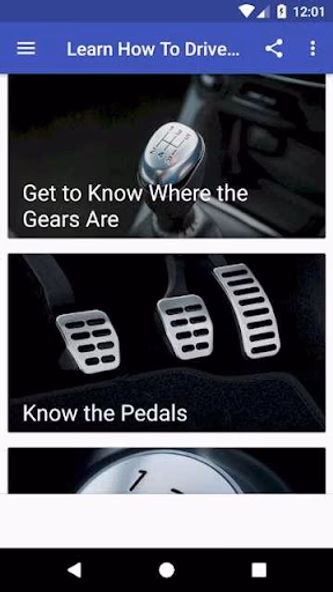 Learn How To Drive Manual Car Screenshot 1 - AppWisp.com Learn How To Drive Manual Car Screenshot 1 - AppWisp.com
