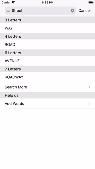 Crossword Clue Solver Screenshot 3 - AppWisp.com Crossword Clue Solver Screenshot 3 - AppWisp.com