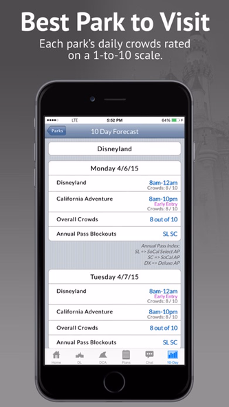 Disneyland Lines (TP) Screenshot 3 - AppWisp.com Disneyland Lines (TP) Screenshot 3 - AppWisp.com