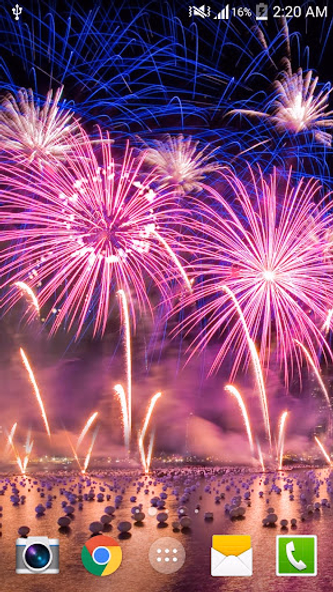 Fireworks Live Wallpaper PRO Screenshot 2 - AppWisp.com Fireworks Live Wallpaper PRO Screenshot 2 - AppWisp.com