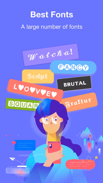 BestFonts - For Social Media Screenshot 1 - AppWisp.com BestFonts - For Social Media Screenshot 1 - AppWisp.com