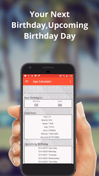 Age Calculator Screenshot 2 - AppWisp.com Age Calculator Screenshot 2 - AppWisp.com