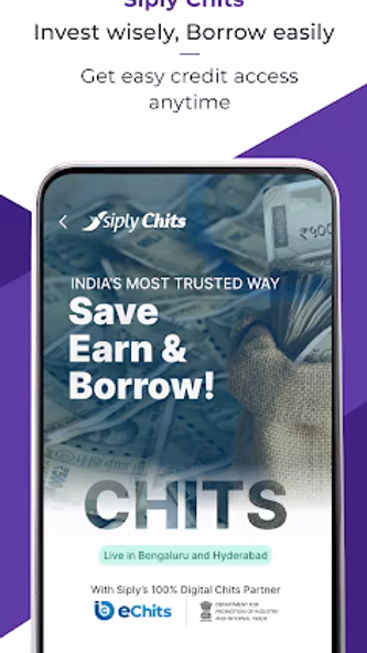 Siply: Chit Funds and Gold Screenshot 2 - AppWisp.com Siply: Chit Funds and Gold Screenshot 2 - AppWisp.com