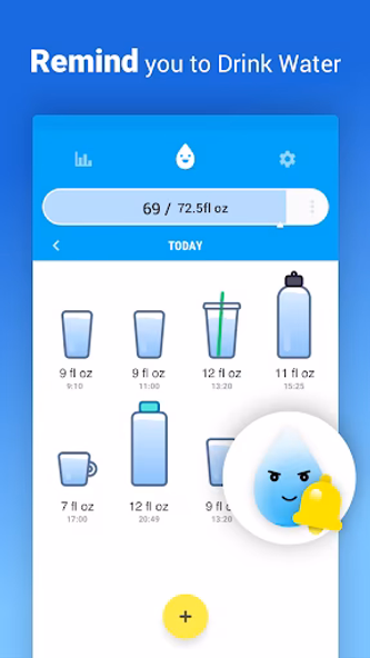 Drink Water Reminder Screenshot 1 - AppWisp.com Drink Water Reminder Screenshot 1 - AppWisp.com