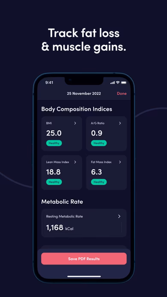 Spren Body Composition Scanner Screenshot 3 - AppWisp.com Spren Body Composition Scanner Screenshot 3 - AppWisp.com