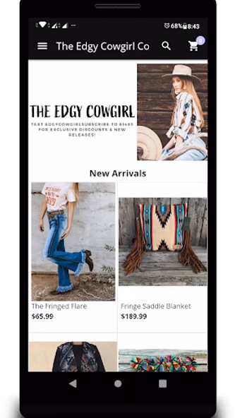 The Edgy Cowgirl Co Screenshot 1 - AppWisp.com The Edgy Cowgirl Co Screenshot 1 - AppWisp.com