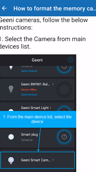 Geeni Smart Wifi Camera Guide Screenshot 3 - AppWisp.com Geeni Smart Wifi Camera Guide Screenshot 3 - AppWisp.com