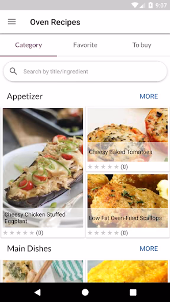 Oven Recipes Screenshot 1 - AppWisp.com Oven Recipes Screenshot 1 - AppWisp.com