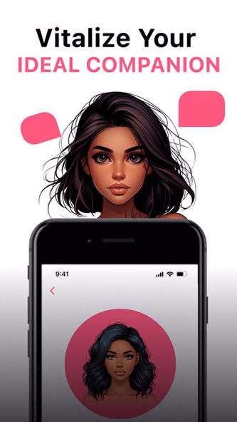 AI Friend Chatbot App Girl Screenshot 2 - AppWisp.com AI Friend Chatbot App Girl Screenshot 2 - AppWisp.com