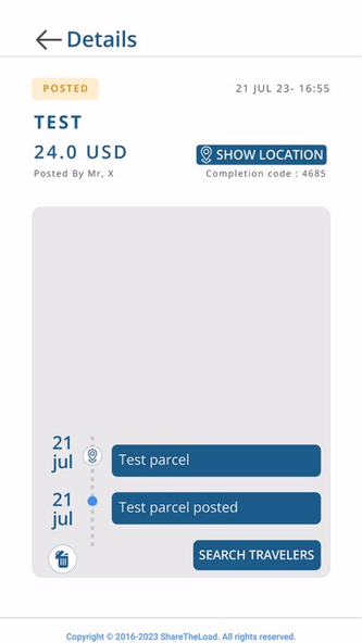 Sharetheload: Parcel Delivery Screenshot 4 - AppWisp.com Sharetheload: Parcel Delivery Screenshot 4 - AppWisp.com