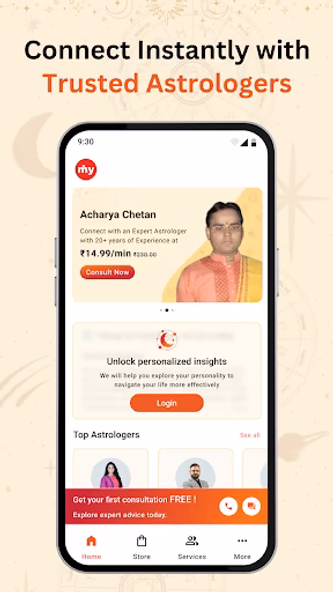 Astrology Chat - My Pandit Screenshot 1 - AppWisp.com Astrology Chat - My Pandit Screenshot 1 - AppWisp.com