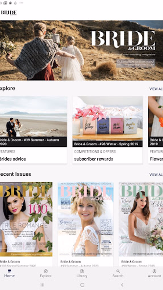Bride & Groom magazine Screenshot 1 - AppWisp.com Bride & Groom magazine Screenshot 1 - AppWisp.com