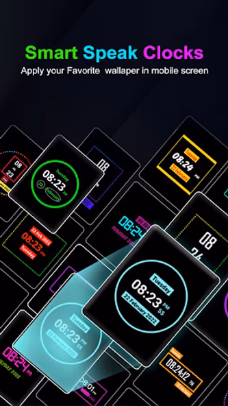 Speak Clock Smart Watch AOD Screenshot 2 - AppWisp.com Speak Clock Smart Watch AOD Screenshot 2 - AppWisp.com