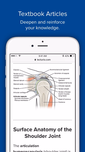 SHSUCOM Lecturio Screenshot 4 - AppWisp.com SHSUCOM Lecturio Screenshot 4 - AppWisp.com