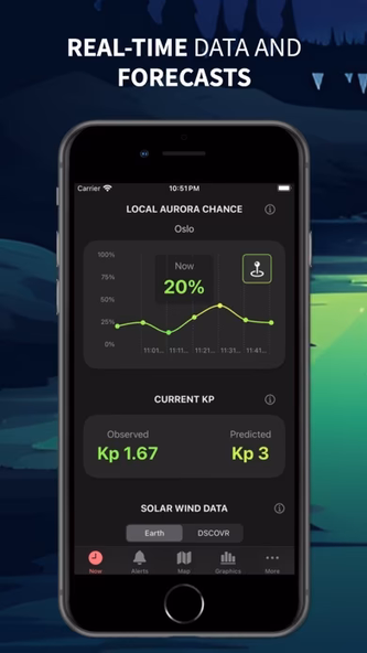 Aurora Now - Northern Lights Screenshot 2 - AppWisp.com Aurora Now - Northern Lights Screenshot 2 - AppWisp.com