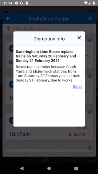 Melbourne Train & Tram Screenshot 3 - AppWisp.com Melbourne Train & Tram Screenshot 3 - AppWisp.com