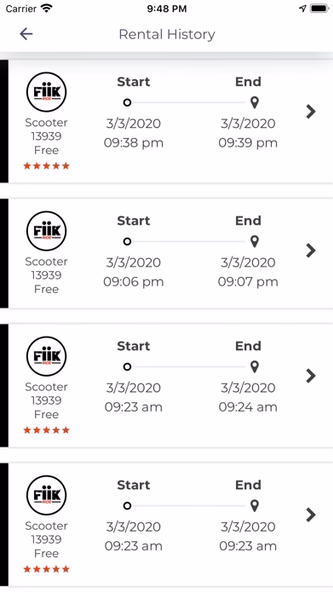 Sunday Scooters Screenshot 3 - AppWisp.com Sunday Scooters Screenshot 3 - AppWisp.com