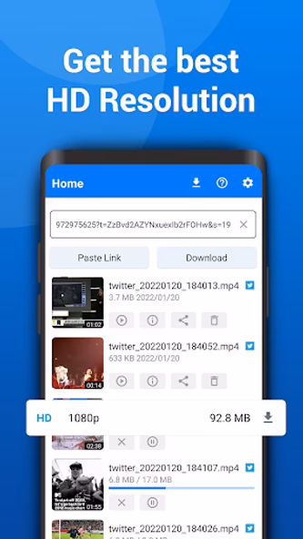 Video Downloader - Video Saver Screenshot 1 - AppWisp.com Video Downloader - Video Saver Screenshot 1 - AppWisp.com