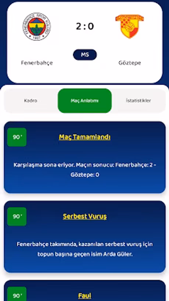 FenerSahada Screenshot 4 - AppWisp.com FenerSahada Screenshot 4 - AppWisp.com